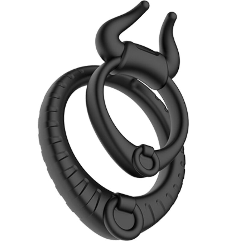 ARMONY - ANELLO BULL'S PASION NERO