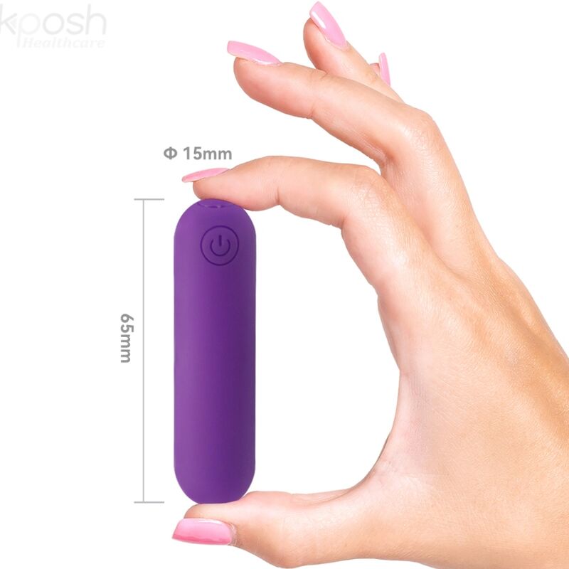 ARMONY - SPLASH JOLINE VIBRATOR BULLET SILIKON FERNBEDIENUNG 10 VIBRATIONEN 6,5 X 1,5 CM LILA