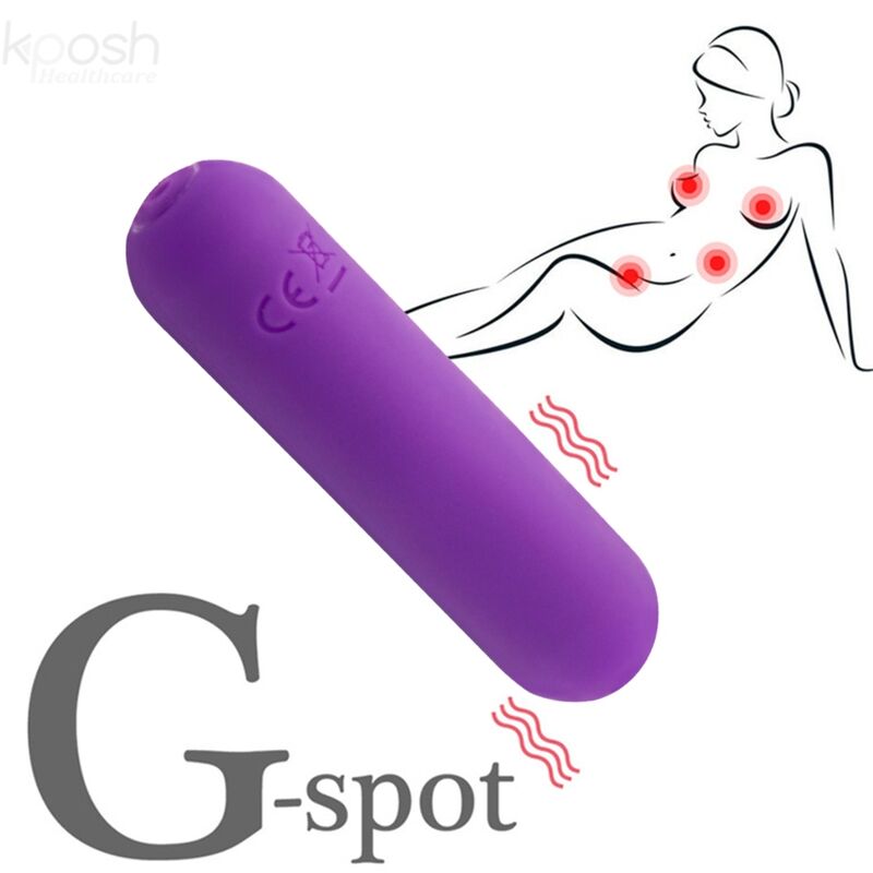 ARMONY - SPLASH JOLINE VIBRATOR BULLET SILIKON FERNBEDIENUNG 10 VIBRATIONEN 6,5 X 1,5 CM LILA