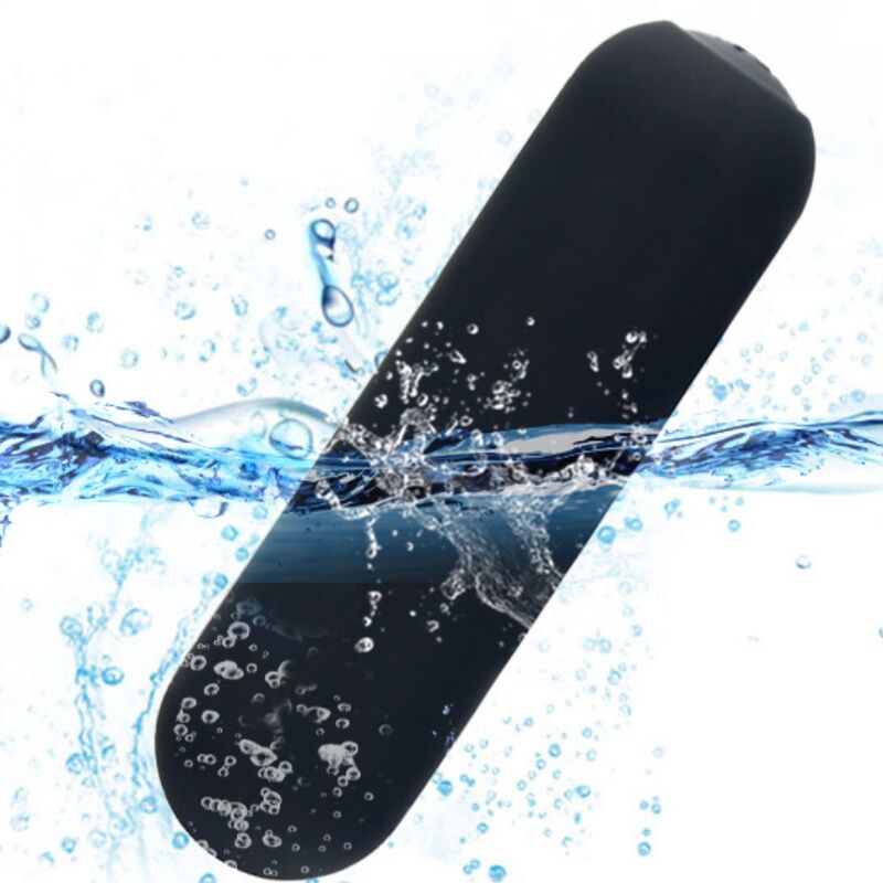 ARMONY - SPLASH JOIE VIBRATORE BULLET SILICONE TELECOMANDO 10 VIBRAZIONI 75 X 19 CM NERO