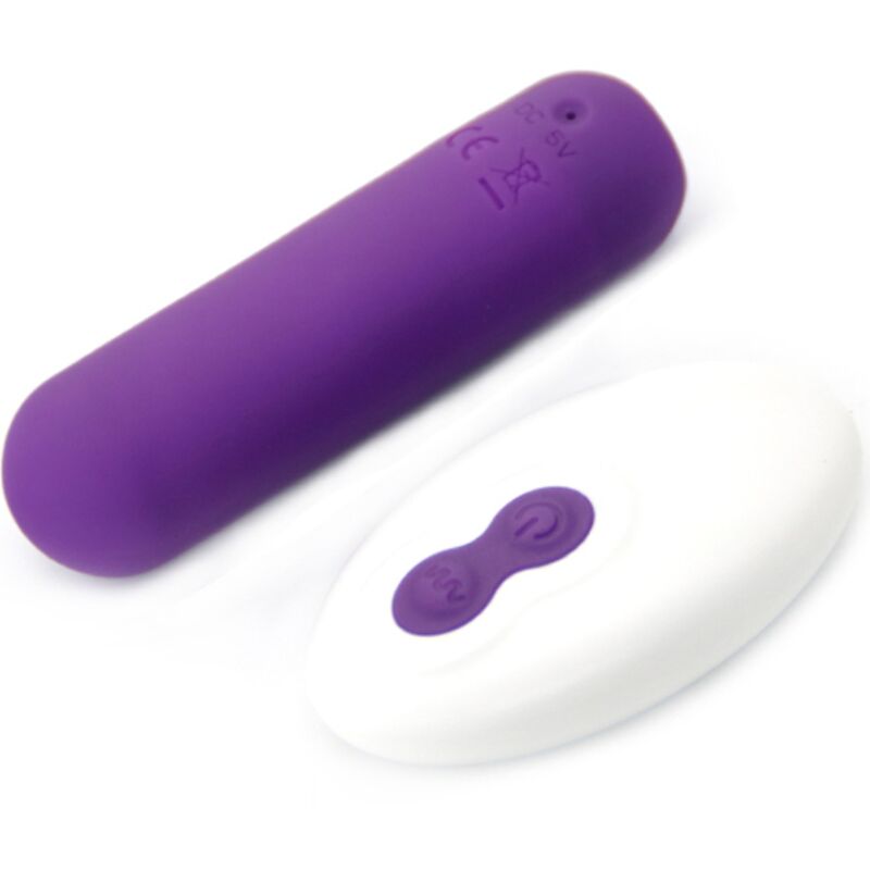 ARMONY - SPLASH JOIE VIBRATORE BULLET SILICONE TELECOMANDO 10 VIBRAZIONI 75 X 19 CM VIOLA