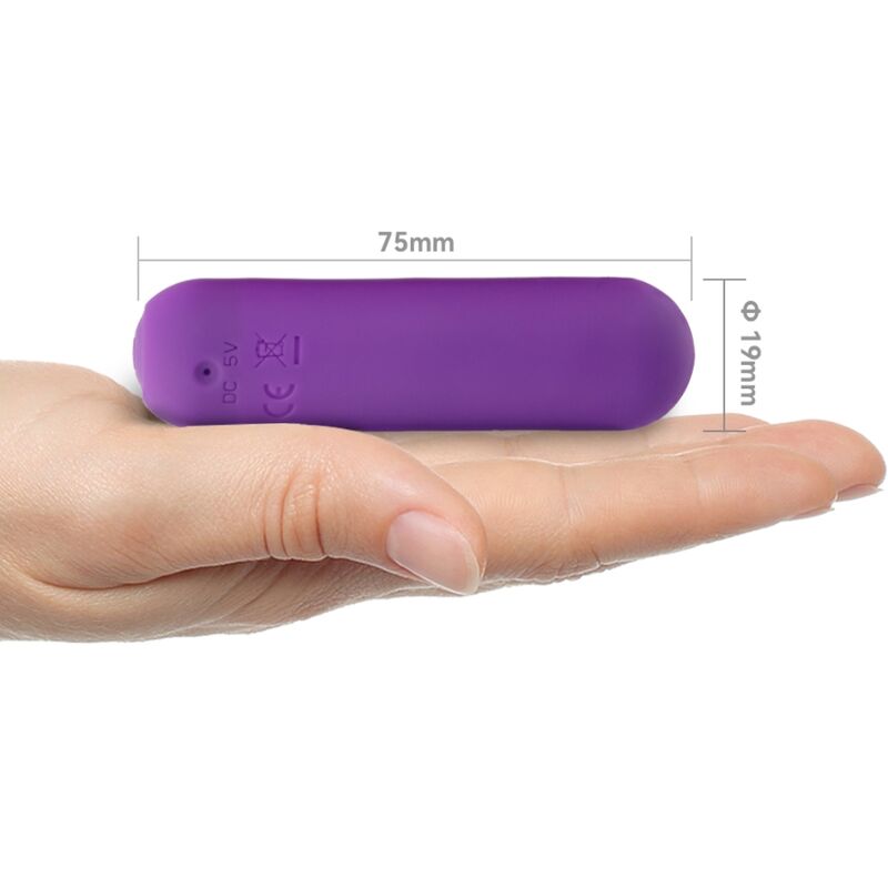 ARMONY - SPLASH JOIE VIBRATORE BULLET SILICONE TELECOMANDO 10 VIBRAZIONI 75 X 19 CM VIOLA