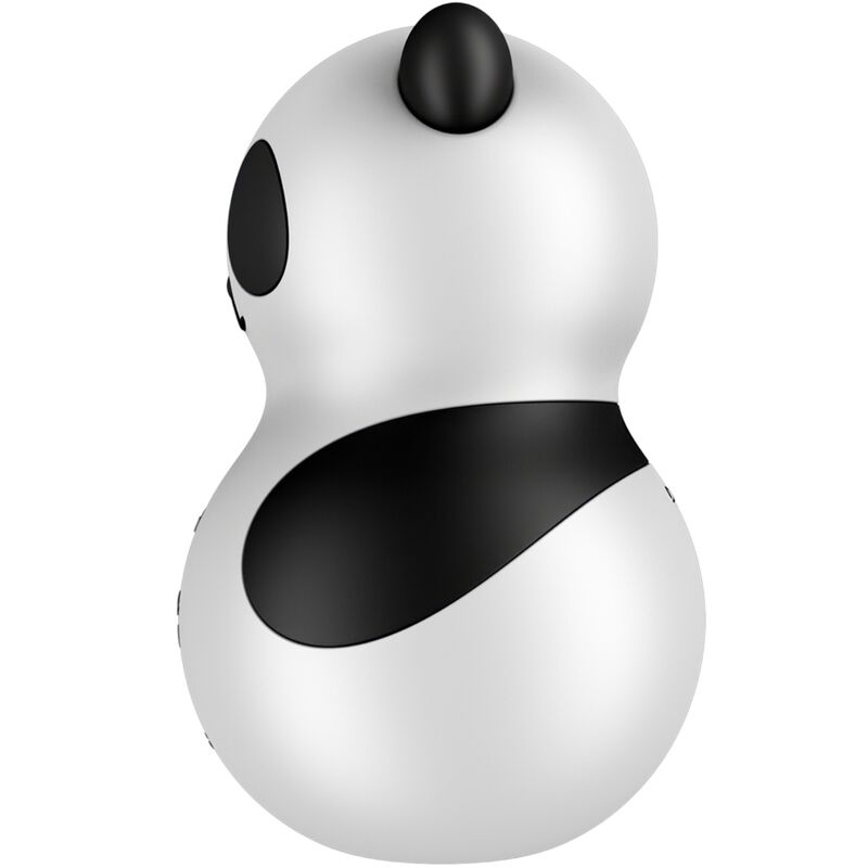 SATISFYER - POCKET PANDA STIMULATOR &amp; VIBRATOR SCHWARZ UND WEISS
