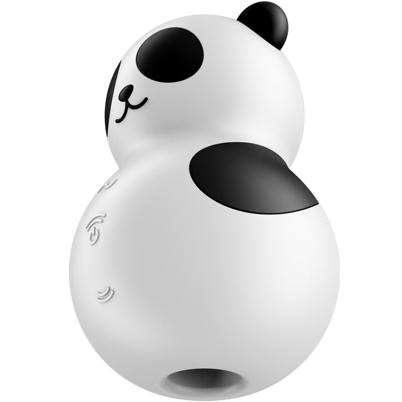 SATISFYER - POCKET PANDA STIMULATOR &amp; VIBRATOR SCHWARZ UND WEISS
