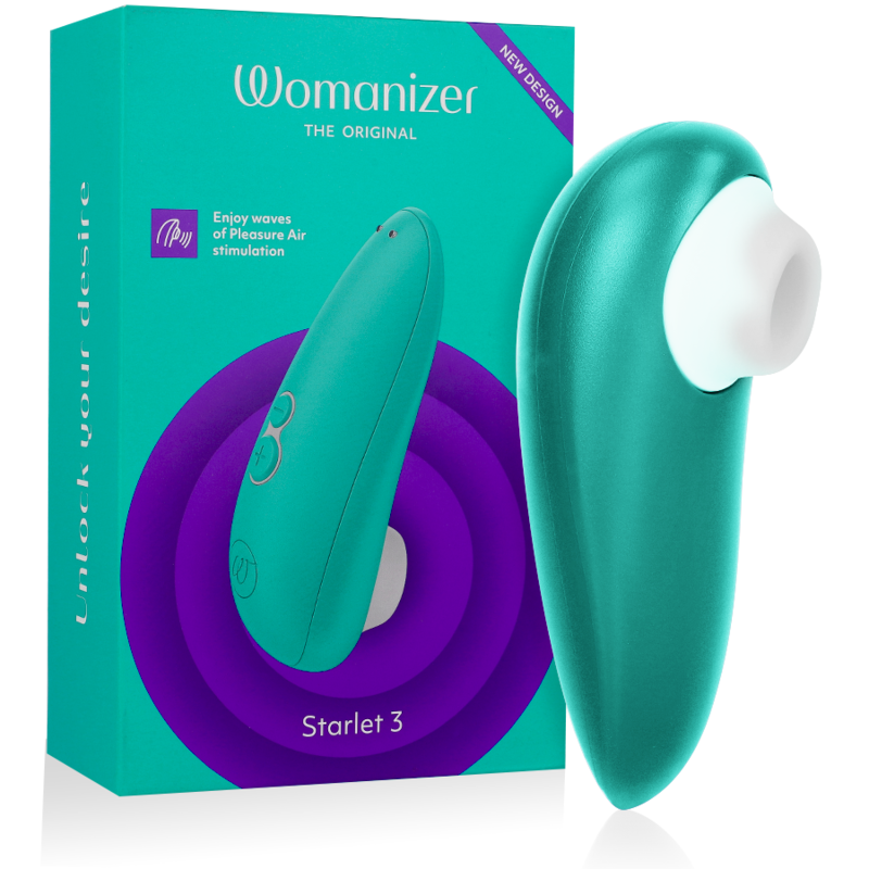 WOMANIZER - STARLET 3 STIMOLATORE CLITORIDEO TURCHESE