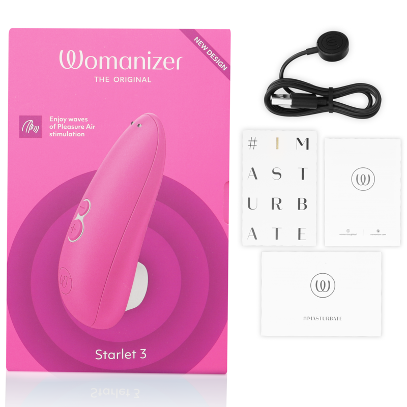 WOMANIZER - STARLET 3 STIMOLATORE CLITORIDEO ROSA