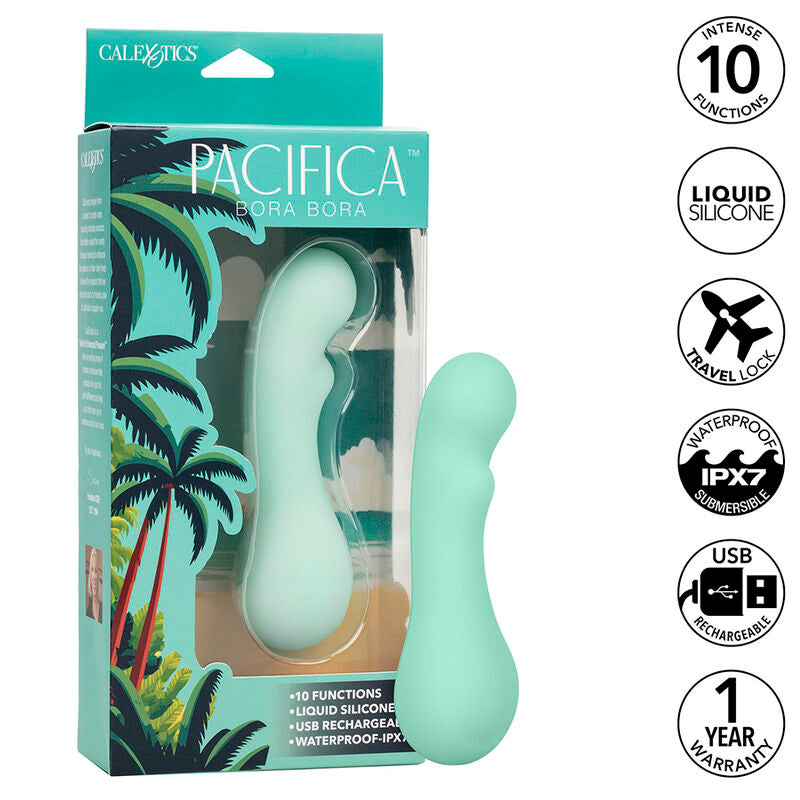 CALEXOTICS - PACIFICA BORA BORA ESTIMOLATORE G SPOT 10 VIBRAZIONI AQUA