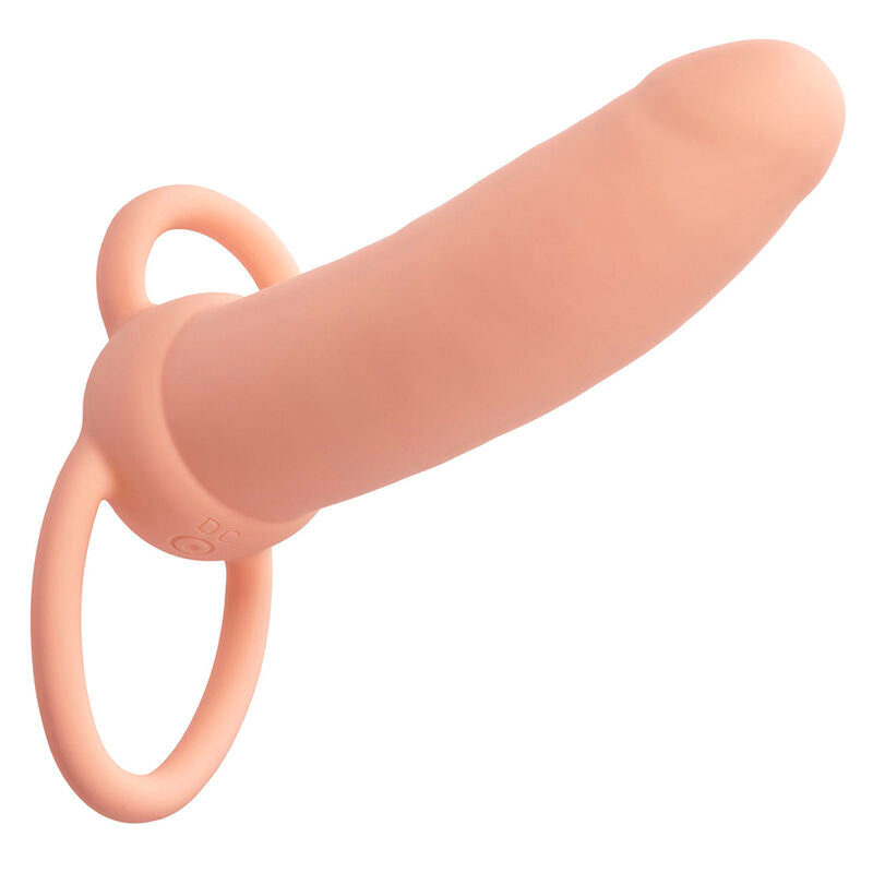 CALEXOTICS - MAXX THICK DUAL PENETRATOR 10 VIBRATIONEN FLESH