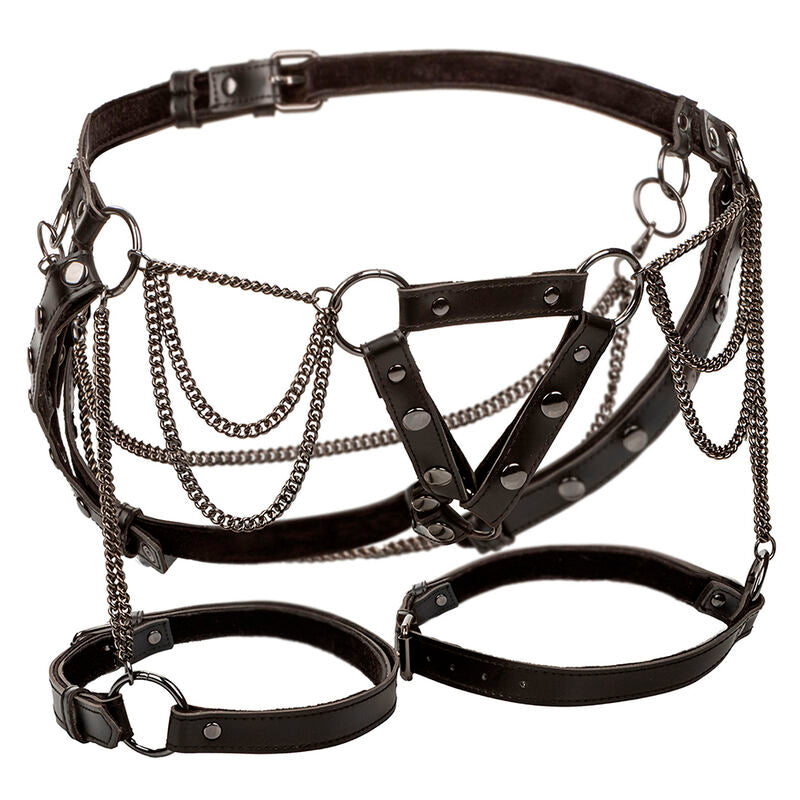 CALEXOTICS - EUPHORIA MULTICHAIN-OBERSCHENKELHARNESS PREMIUM-ÜBERGRÖSSE