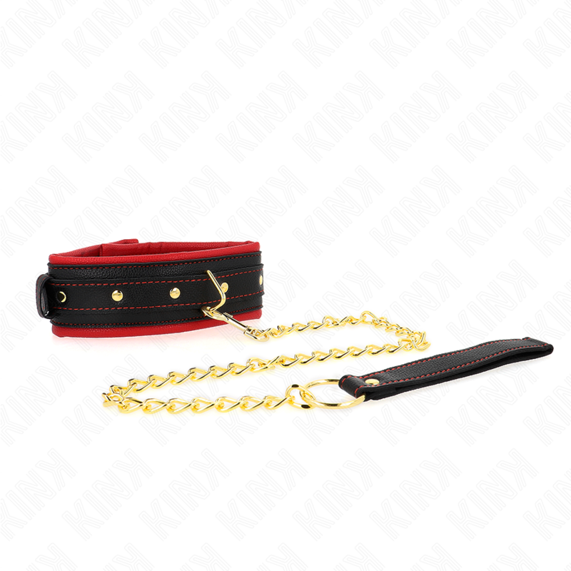 KINK - HALSBAND MIT EINFACHER STOFFLEINE VERSTELLBAR 33-48 CM X 5,7 CM