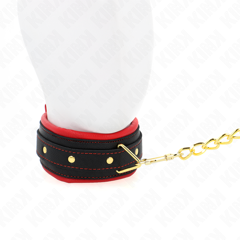 KINK - HALSBAND MIT EINFACHER STOFFLEINE VERSTELLBAR 33-48 CM X 5,7 CM