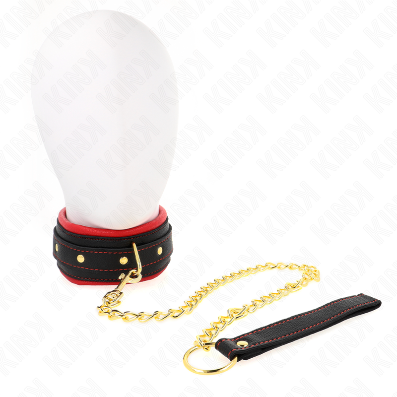 KINK - HALSBAND MIT EINFACHER STOFFLEINE VERSTELLBAR 33-48 CM X 5,7 CM