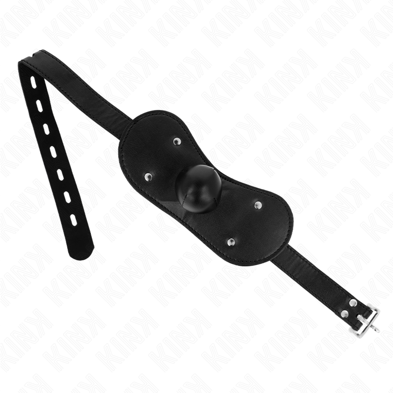 KINK - BALL GAG MUNDMASKE MIT VERRIEGELUNG VERSTELLBAR 42-60 CM