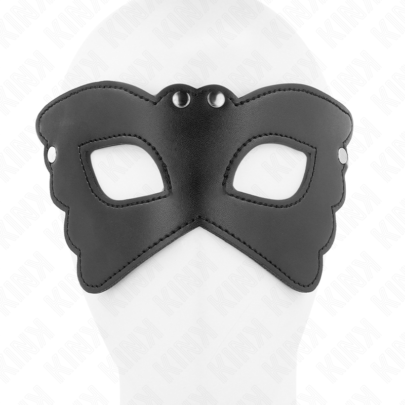 KINK - SCHMETTERLINGSFORM KUNSTLEDERMASKE 20 x 9 CM