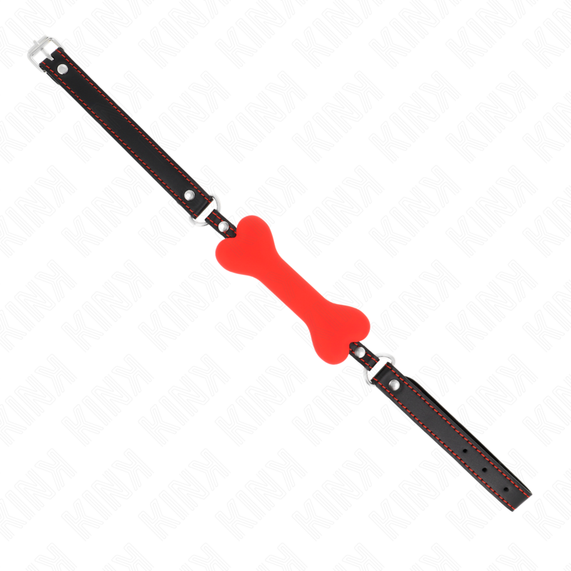 KINK - ROTER KNOCHEN 12 CM KNEBEL 63 x 2 CM