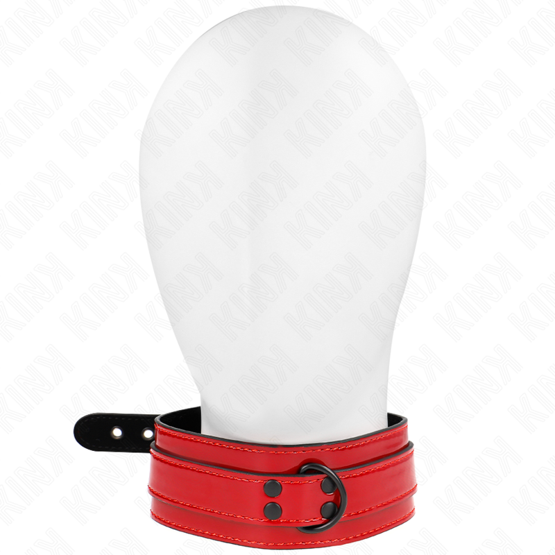 KINK - COLLANA REGOLABILE ROSSO VINO 37,5-49,5 CM X 5 CM