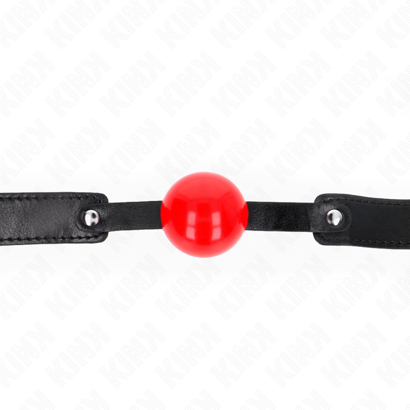 KINK - WEICHER TPE-BALL 4 CM GAG MODELL 1 66 x 2,5 CM VERSTELLBAR 41-61 CM