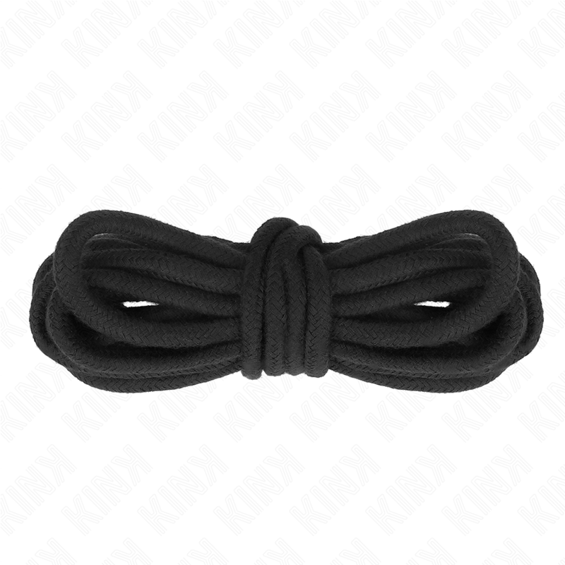 KINK - CORDA DI COTONE 10 METRI NERA