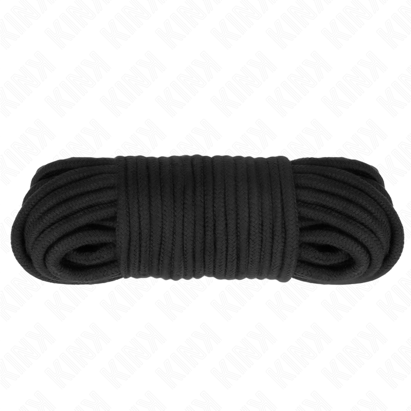 KINK - CORDA DI COTONE 20 METRI NERA