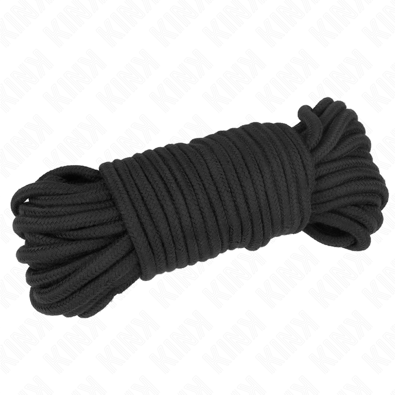 KINK - CORDA DI COTONE 20 METRI NERA