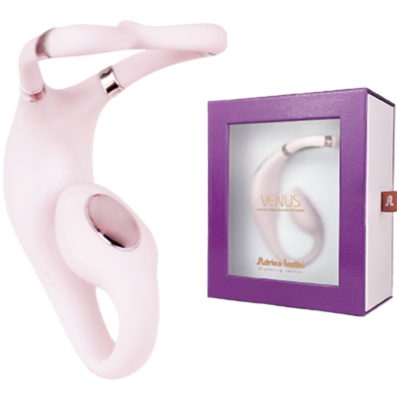 ADRIEN LASTIC - VENUS STIMOLATORE DOPPIO CLITORIDE E PUNTO G APP GRATUITA ROSA