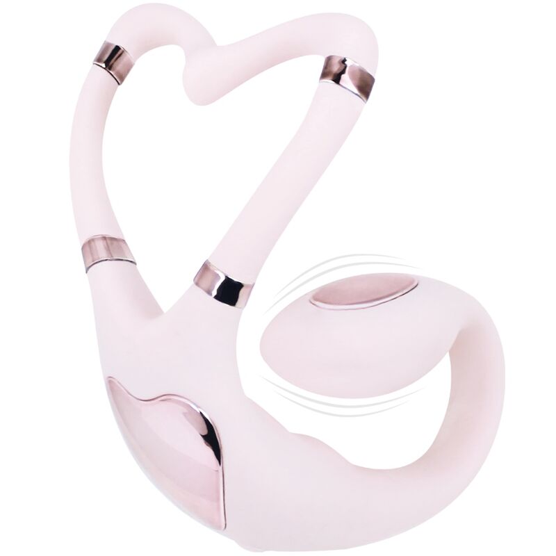 ADRIEN LASTIC - VENUS STIMOLATORE DOPPIO CLITORIDE E PUNTO G APP GRATUITA ROSA