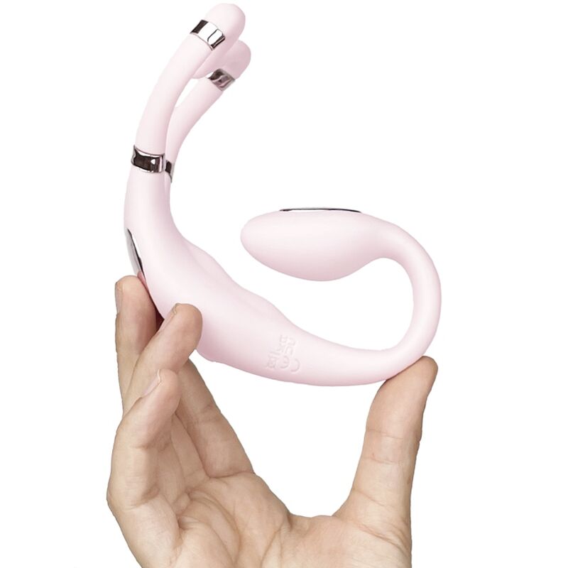 ADRIEN LASTIC - VENUS STIMOLATORE DOPPIO CLITORIDE E PUNTO G APP GRATUITA ROSA