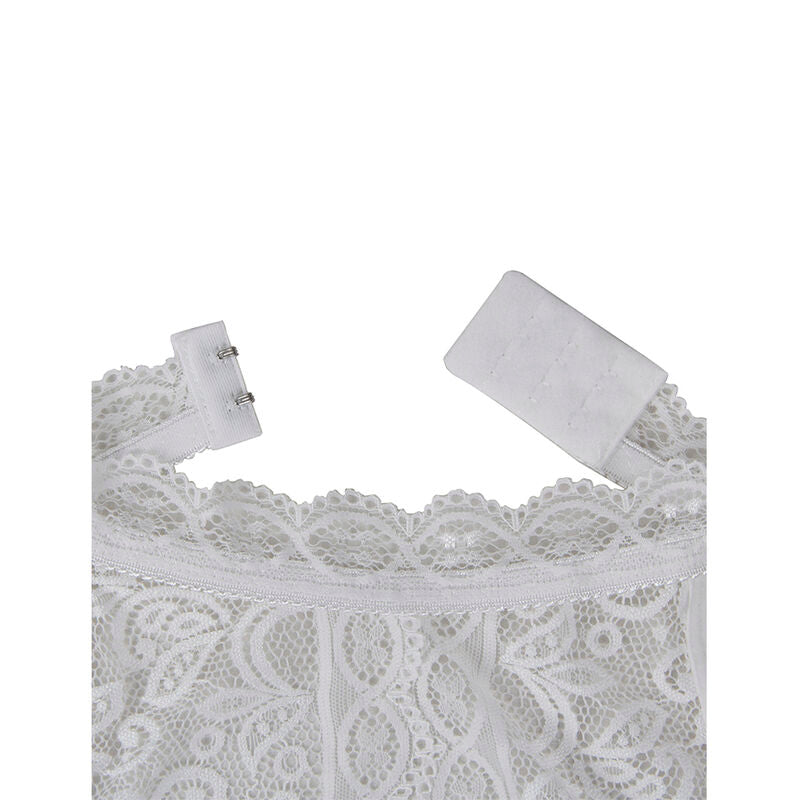 SUBBLIME - 953850 Spitzenbody Weiß S/M
