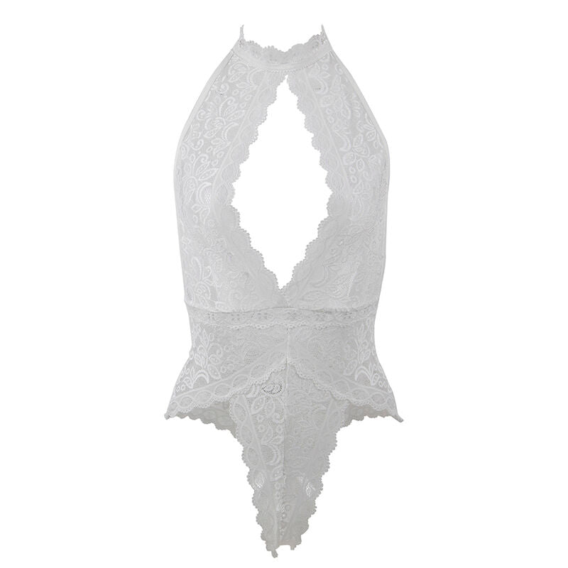 SUBBLIME - 953850 Spitzenbody Weiß S/M