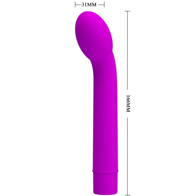 PRETTY LOVE - VIBRATORE PUNTO G LOGAN 10 VIBRAZIONI VIOLA