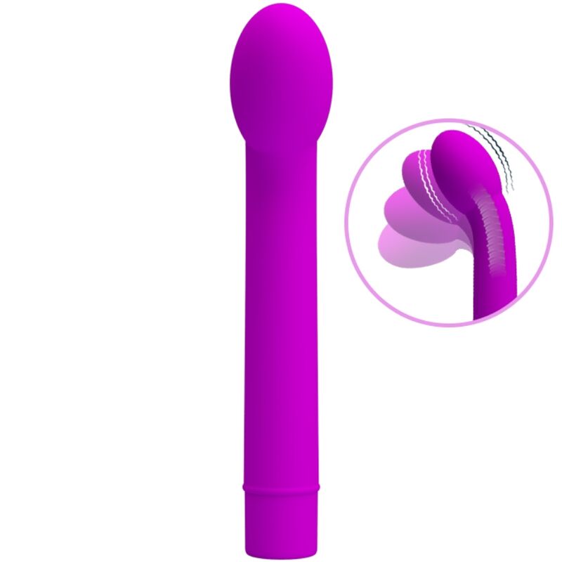 PRETTY LOVE - VIBRATORE PUNTO G LOGAN 10 VIBRAZIONI VIOLA