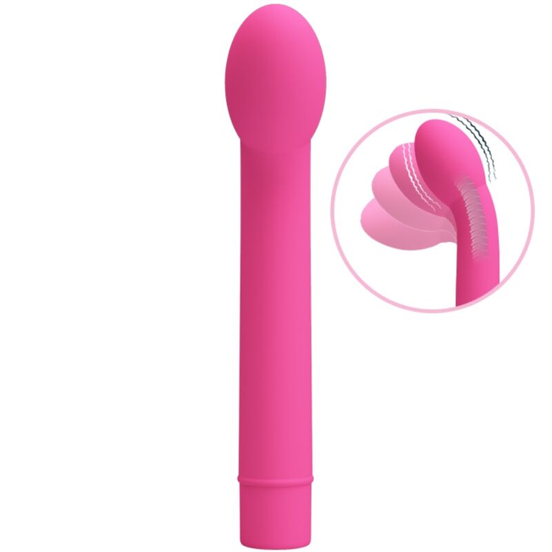 PRETTY LOVE - VIBRATORE PUNTO G LOGAN 10 VIBRAZIONI ROSA