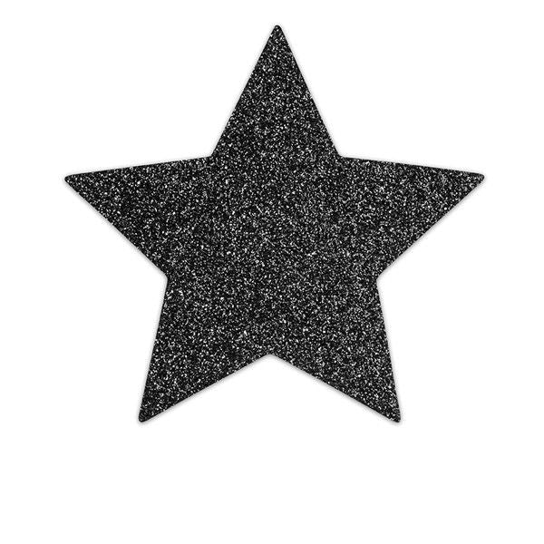 BIJOUX - INDISCRETS CAPPETTE PER CAPEZZOLI FLASH BLACK STAR