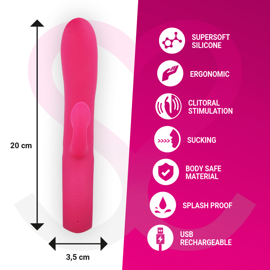 MORESSA - DUSTIN KLITORIELL STIMULIERENDE WELLEN UND KRAFTVOLLE VIBRATION PREMIUM-SILIKON WIEDERAUFLADBAR