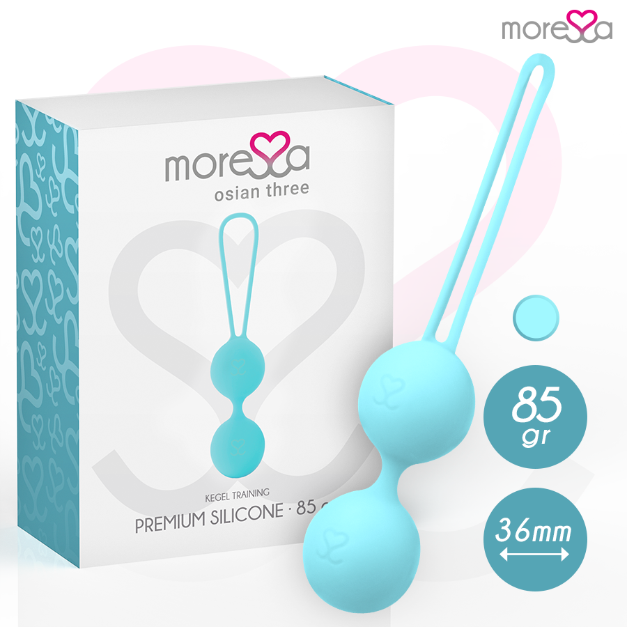 MORESSA - OSIAN THREE PREMIUM SILICONE TURCHESE