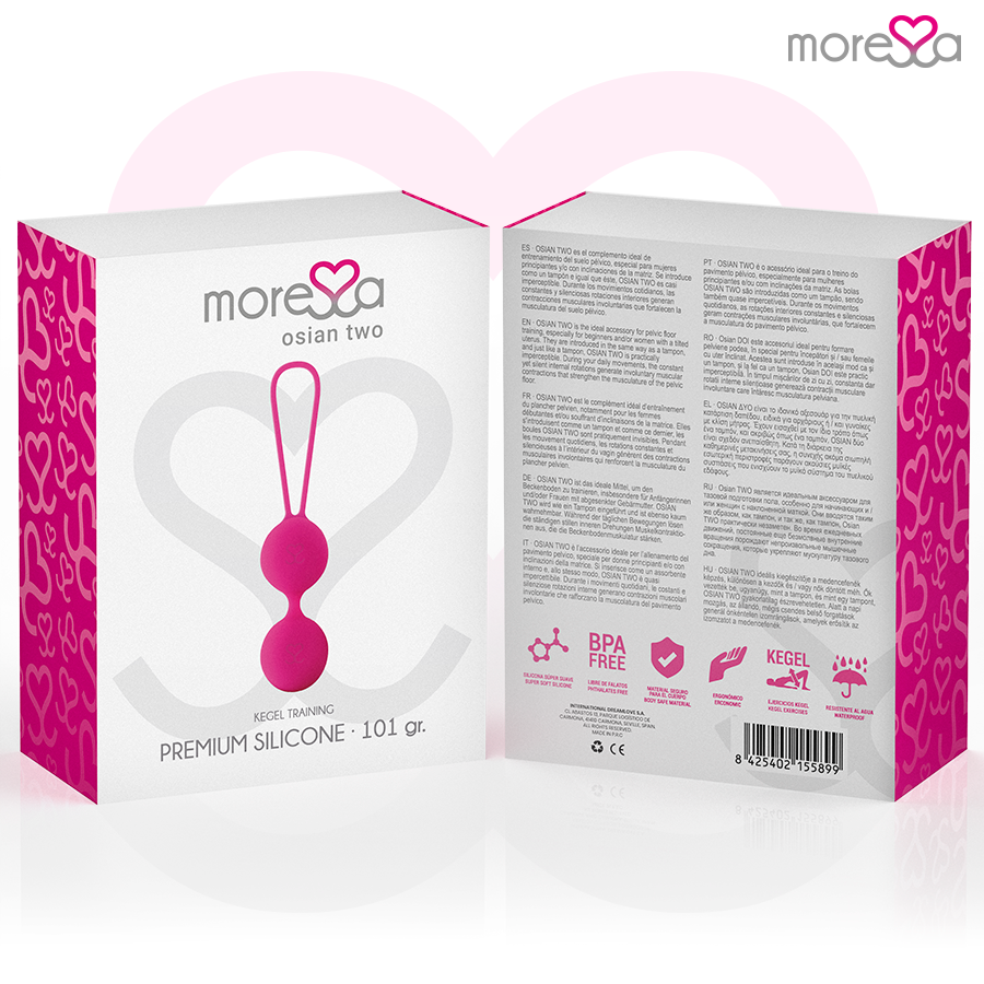 MORESSA - OSIAN TWO PREMIUM SILICONE ROSA