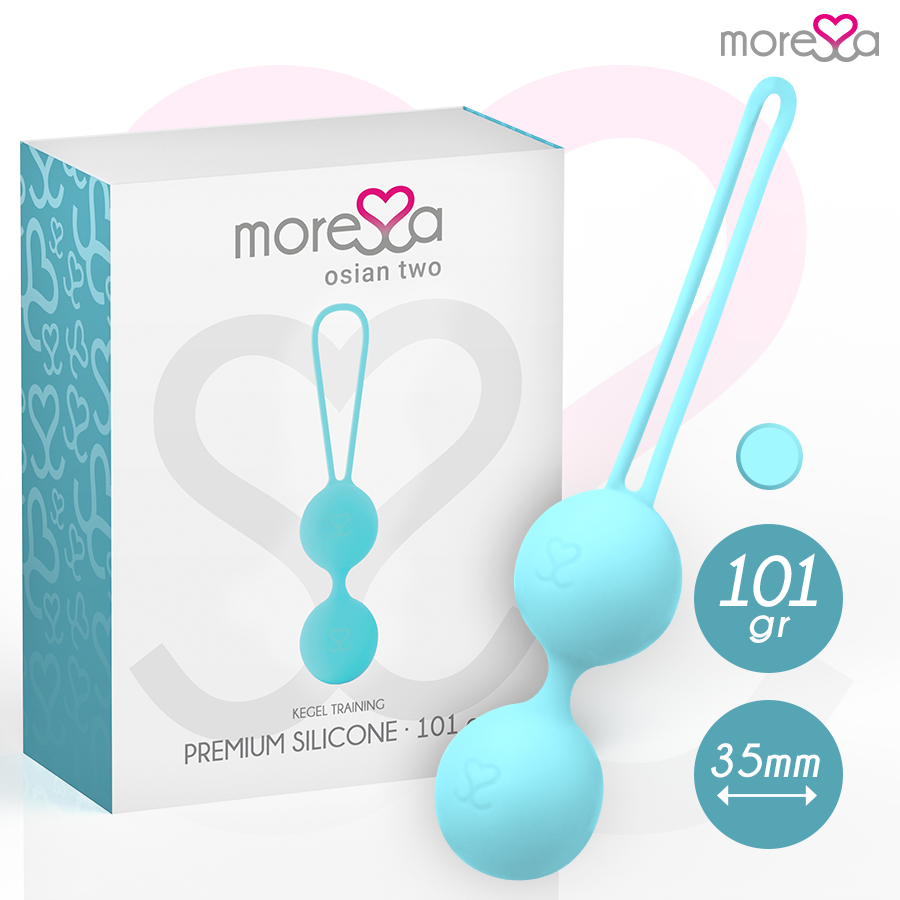 MORESSA - OSIAN TWO PREMIUM SILICONE TURCHESE