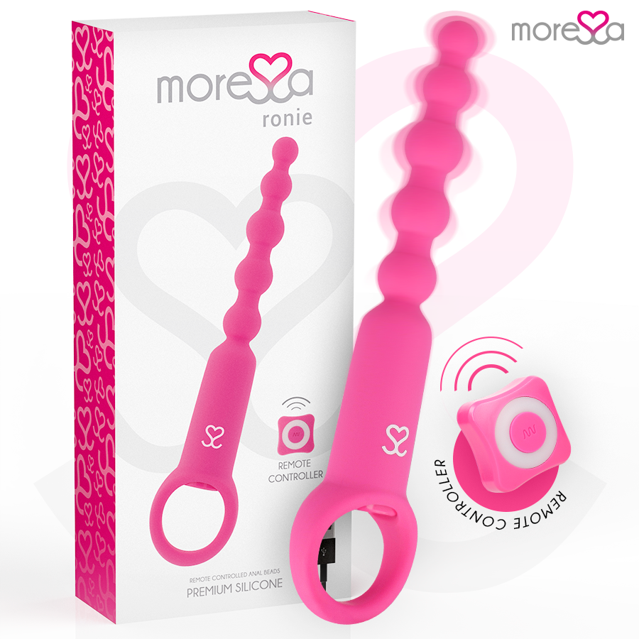 MORESSA - RONIE FERNBEDIENUNG ANAL PLEASURE PINK