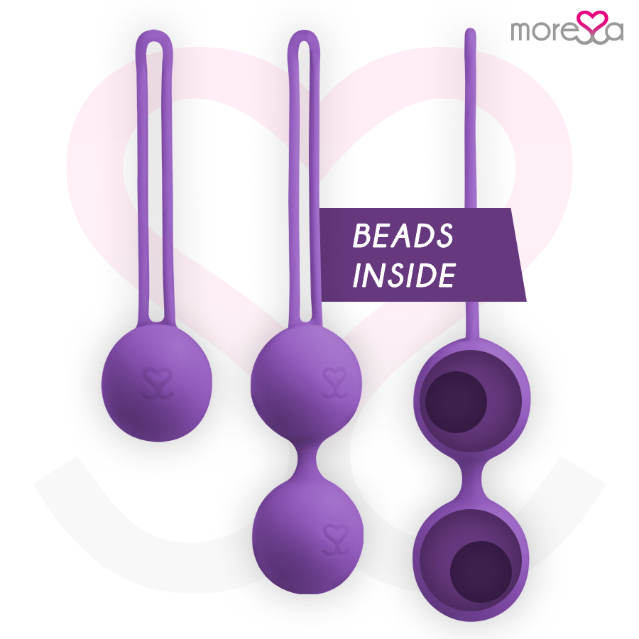 MORESSA - OSIAN SET PREMIUM LILLA SILICONE