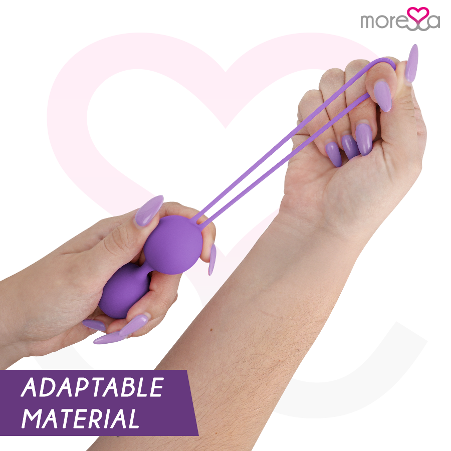 MORESSA - OSIAN SET PREMIUM LILLA SILICONE