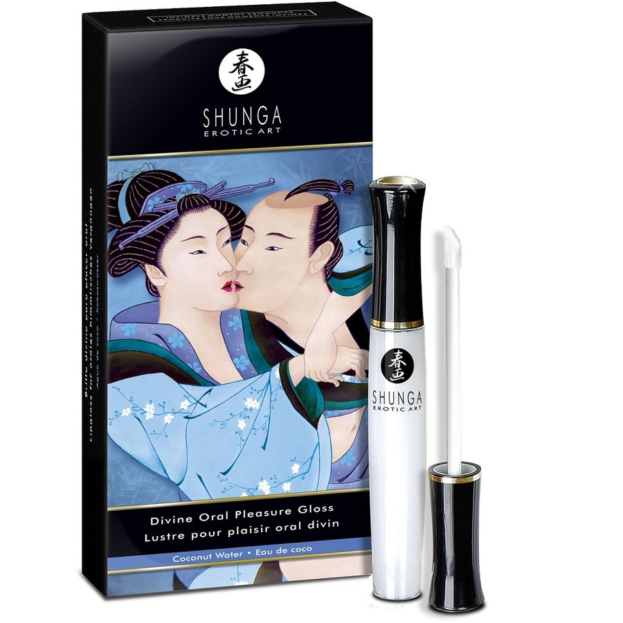 SHUNGA - DIVINE LIP GLOSS ALL'ACQUA DI COCCO