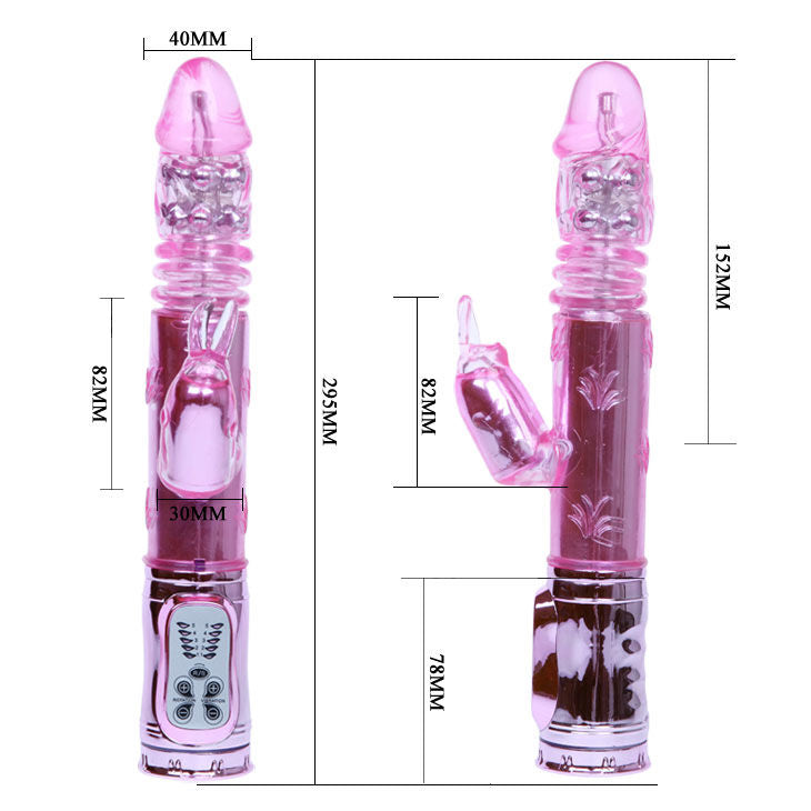 BAILE - CONIGLIETTO ROSA ROTATORE RAMPANTE