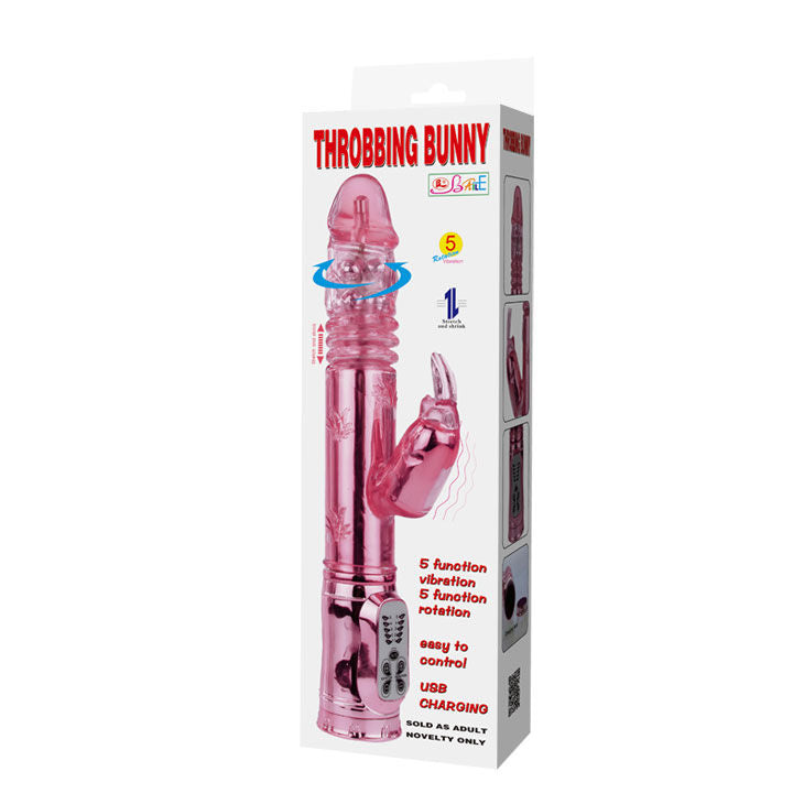 BAILE - CONIGLIETTO ROSA ROTATORE RAMPANTE