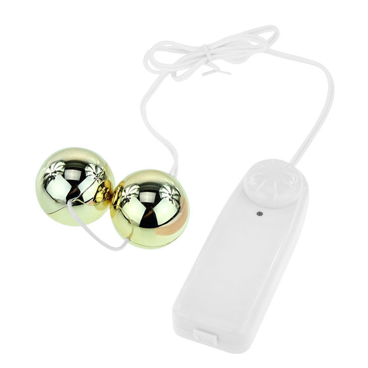 BAILE - VIBRATORE CON PALLE CINESI DORATE