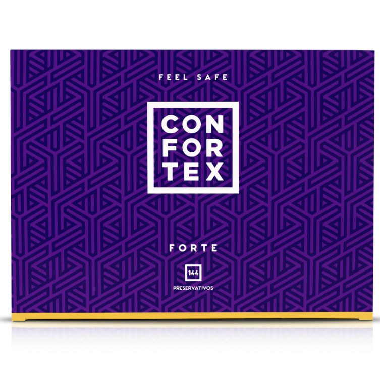 CONFORTEX - NATURE FORTE KONDOME 144 EINHEITEN