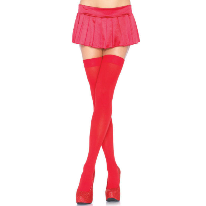 LEG AVENUE - NYLON-OVERSIZE-STRUMPFHOSE ROT
