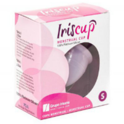 IRISCUP – KLEINE ROSA MONATSTASCHE A + KOSTENLOSER STERILISATORBEUTEL