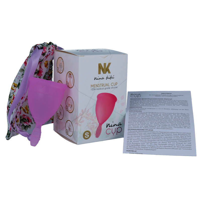 NINA KIKÍ - MENSTRUATIONSTASSE LILA - GRÖSSE S