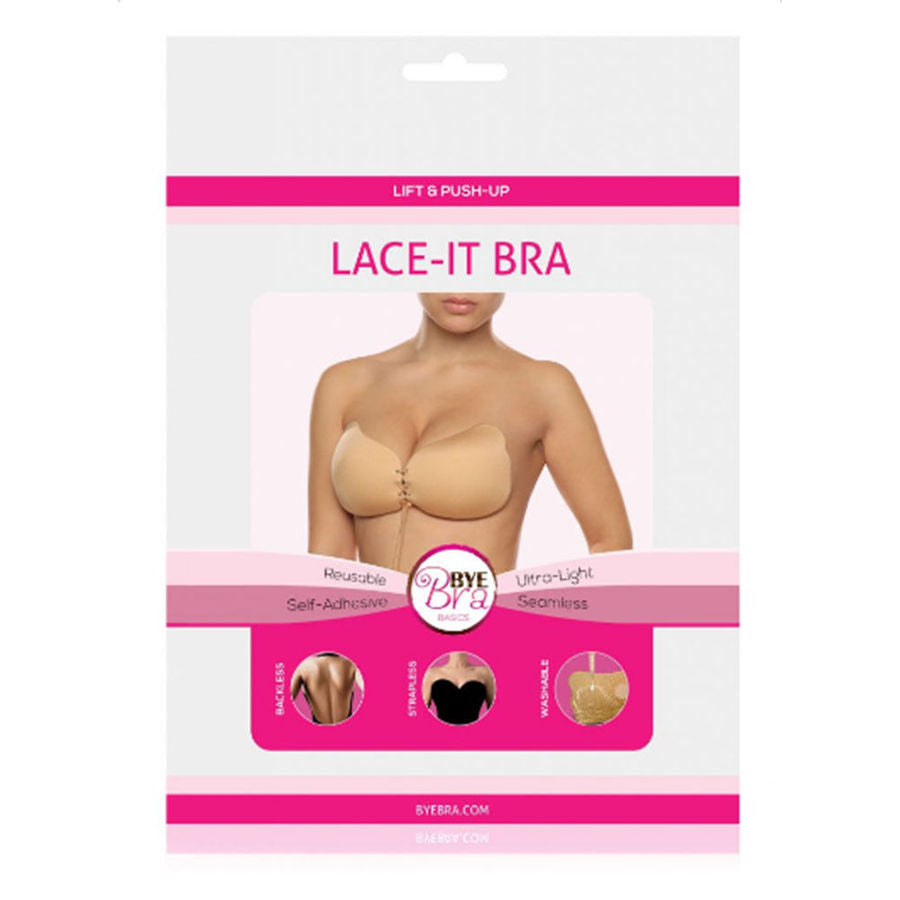BYE-BRA – LACE-IT VERGRÖSSERNDER PUSH-UP SCHWARZ CUP B