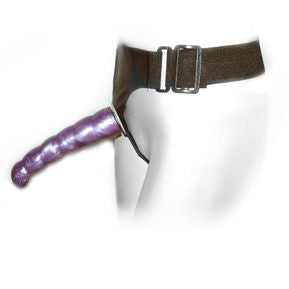 BAILE - IMBRACATURA ANALE E VAGINALE FEMMINILE LILLA PUNTO G 17 CM
